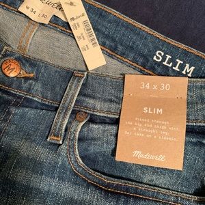 NWT Men’s Madewell Jeans